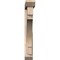 Ekena Millwork Merced Slat Smooth Bracket w/ Offset Brace, Douglas Fir, 5 1/2"W x 38"D x 38"H BKT0604X38X38MRC06SDF - alternate 2